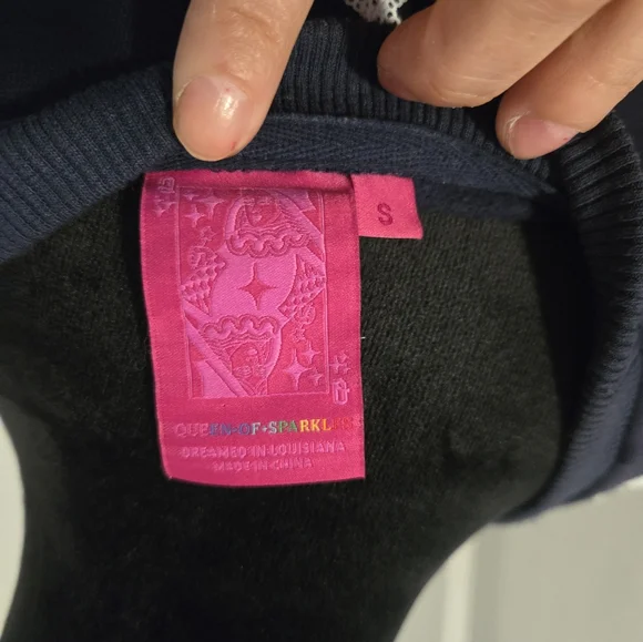 Colorful Sequin Suitcase Sweatshirt - Picture 4 of 6